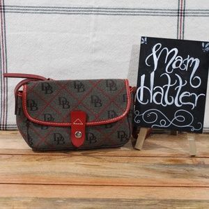 Dooney and Bourke Small Flap Purse Logo